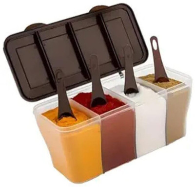 NEWSPARSH Plastic Utility Container  - 800 g(Brown)