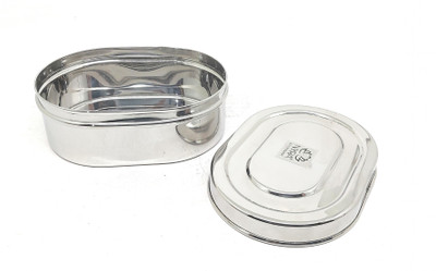 Nyra Stainless Steel Utility Container  - 400 ml(Silver)