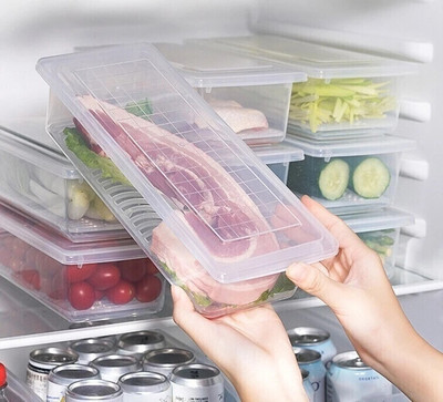 STARDOT Plastic Grocery Container  - 1500 ml(Pack of 6, Clear)