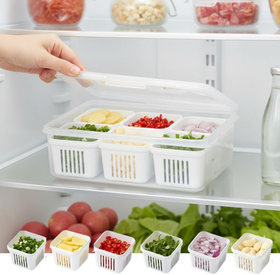 ROYAL MB Plastic Fridge Container  - 2300 ml(White)