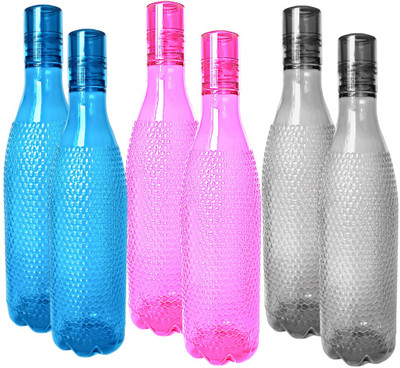 3D METRO SUPER STORE Polypropylene Milk Container  - 1000 ml(Pack of 6, Multicolor)