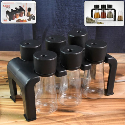 countainer Plastic Grocery Container  - 150 ml(Black)