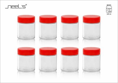 SKWAION Glass Grocery Container  - 200(Pack of 12, Red)