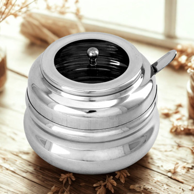 Omkarixa Stainless Steel Utility Container  - 350 ml(Silver)