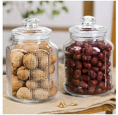 VINAR Glass Pickle Jar  - 2300 ml(Clear)