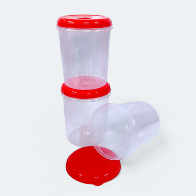 Handyfix Plastic Utility Container  - 2 kg(Pack of 3, Red)