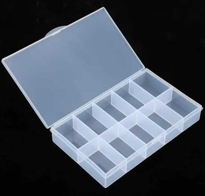 HETIZEM Plastic Utility Container  - 500 ml(Transparent)