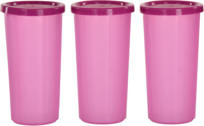Cutting EDGE Polypropylene Grocery Container  - 350 ml(Pack of 3, Multicolor)