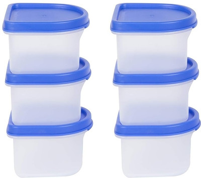 Cutting EDGE Plastic Utility Container  - 250 ml(Pack of 6, Blue)