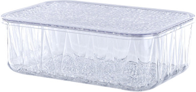 KUBER INDUSTRIES Polypropylene Utility Container  - 4600 ml(Transparent)