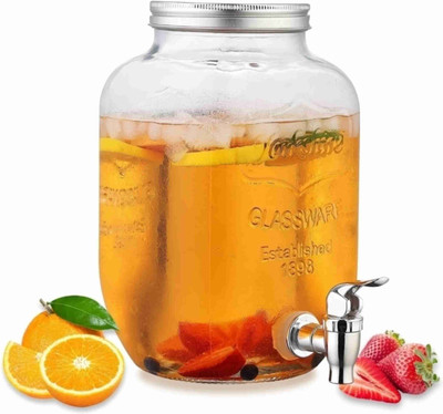 Armin Glass Utility Container  - 4 L(Clear)