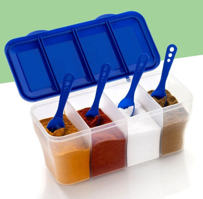 Craftbin Plastic Grocery Container  - 1750 ml(Blue)