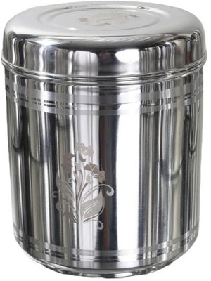 Milimercury Steel Grocery Container  - 1150 ml(Silver)