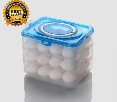 Jinila Plastic Egg Container  - 3 dozen(Blue)