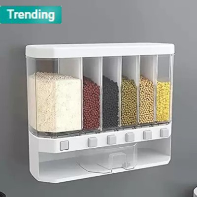 HOPZ Plastic Cereal Dispenser  - 1100 ml(Clear)