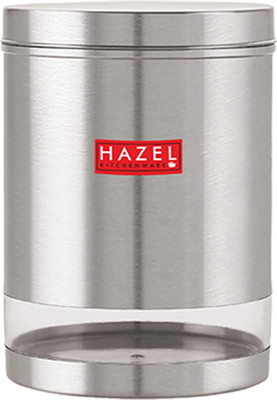 HAZEL Steel Grocery Container  - 3000 ml(Silver)