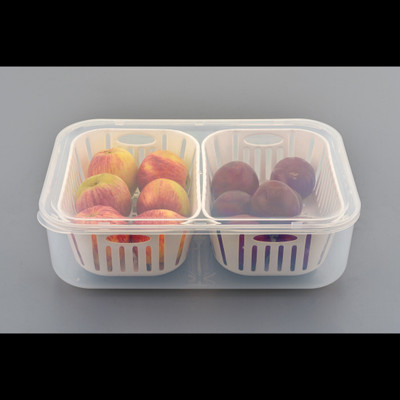 CLOUDHEAD Plastic Grocery Container  - 2500 ml(Clear)
