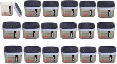 NAYASA Plastic Utility Container  - 750 ml(Pack of 18, Grey)