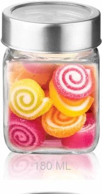 ASSURE Glass Grocery Container  - 180 ml(White)