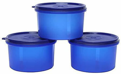 Cutting EDGE Polypropylene Fridge Container  - 535 ml(Pack of 3, Blue)