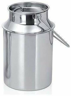 Tannu Craft Steel Milk Container  - 5 L(Silver)
