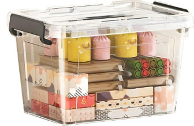 SHOPIVAAN Plastic Utility Container  - 15 L(Clear)
