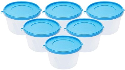 Flipkart SmartBuy Plastic Grocery Container  - 750 ml(Pack of 6, Blue)