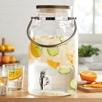 VVSS Glass Utility Container  - 5.5 L(Clear)