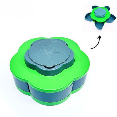 KASHH Plastic Pickle Jar  - 300 ml(Grey, Green)