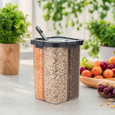 hitu Plastic Utility Container  - 2000 ml(Grey)