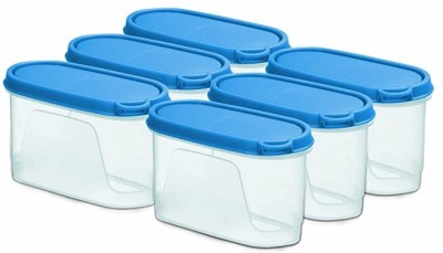 ASDF Plastic Utility Container  - 1.1 L(Pack of 6, Blue)