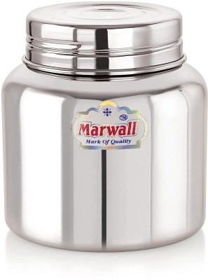 Marwall Steel Utility Container  - 300 ml(Pack of 2, Silver)