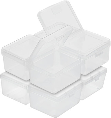 Jiyan Enterprise Plastic Utility Container  - 100 ml(Pack of 2, White)