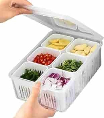 Eujo Plastic Fridge Container  - 1.5 ml(White)
