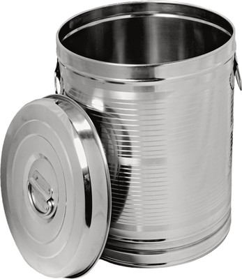 Namo International Steel Utility Container  - 15 L(Silver)