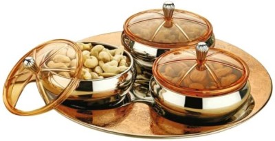 Ethnic Forest Spice Set Stainless Steel, Plastic(1 Piece)