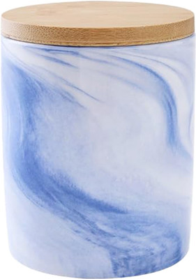 KUBER INDUSTRIES Ceramic Utility Container  - 400 ml(Blue)