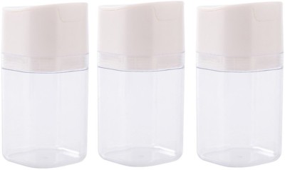 FosCadit Plastic Grocery Container  - 200 ml(Pack of 3, Clear)