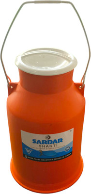 sardar Plastic Milk Container  - 10 L(Orange)