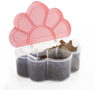 Analog Kitchenware Plastic Pickle Jar  - 2000 ml(Pink)