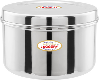 JAGGERY Steel Grocery Container  - 4800(Silver)