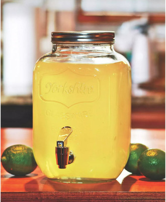 ROKERY Glass Utility Container  - 4 L(Clear)