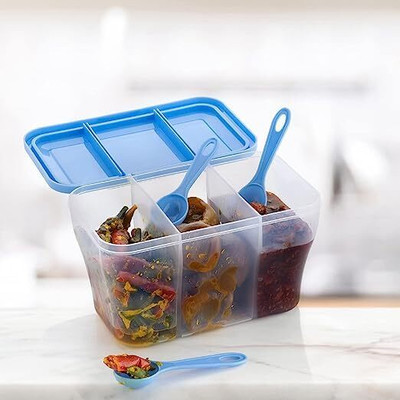 UNIBRITE Plastic Utility Container  - 1100 ml(Multicolor)