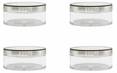 PHARCOS Plastic Utility Container  - 8 ml(Pack of 4, Clear)