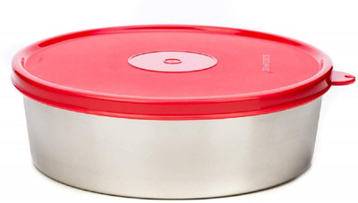 Signoraware Steel Utility Container  - 900 ml(Red)