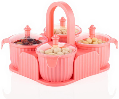 senoprime Plastic Utility Container  - 500 g(Pink)