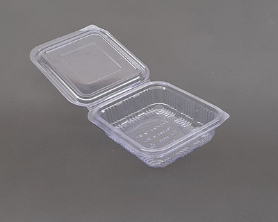 Tendercott Plastic Grocery Container  - 250 ml(Pack of 25, White)