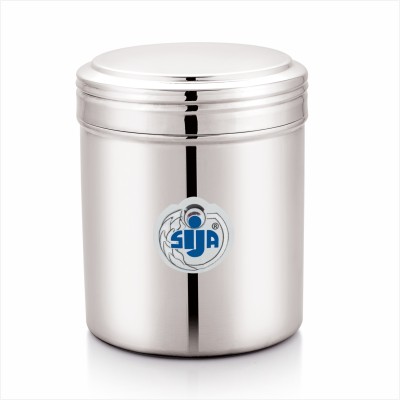 sija Steel Utility Container  - 150 ml, 220 ml, 300 ml, 400 ml, 550 ml, 650 ml, 800 ml(Pack of 7, Silver)