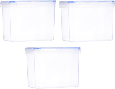 Randal Plastic Utility Container  - 3570 ml(Pack of 3, White)