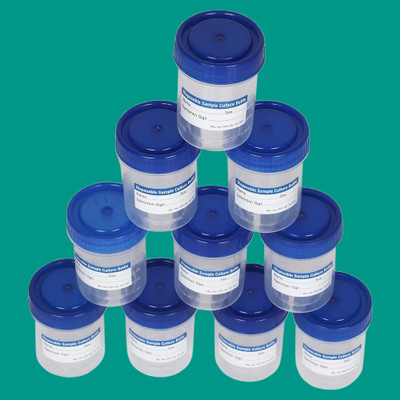 RSTEQ Plastic Utility Container  - 30 ml(Pack of 10, Transparent)